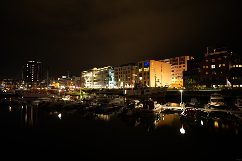 Bodo Harbour With Northern Lights - SA705084.ok