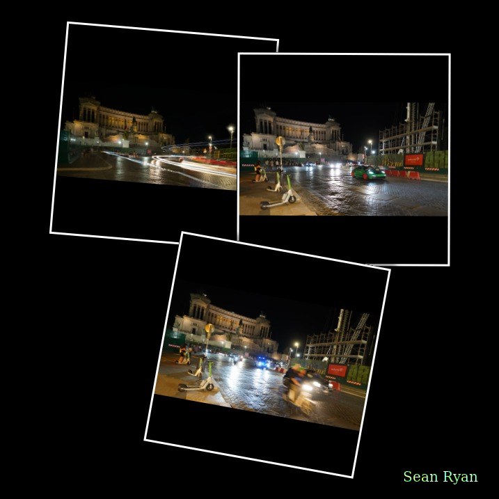 Experimental - Traffic Trails By Altare Della Patria - Every Day Photos