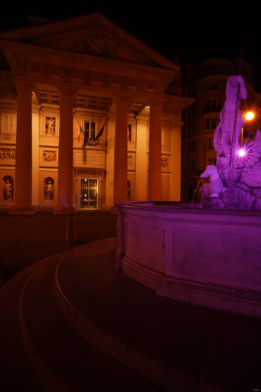 2025-07 - Trieste By Night - Piazza Unità Ditalia And Fountains