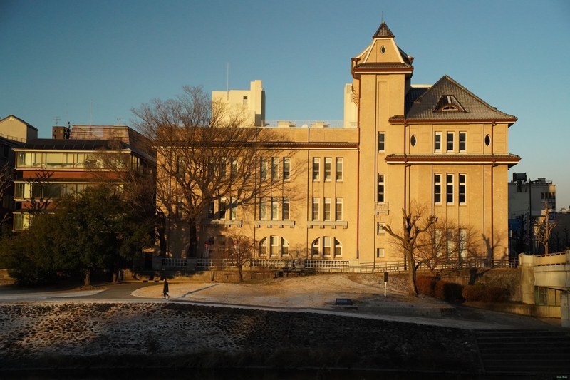 Kyoto - Kamo River By Morning Golden Hour - SA701713.nice