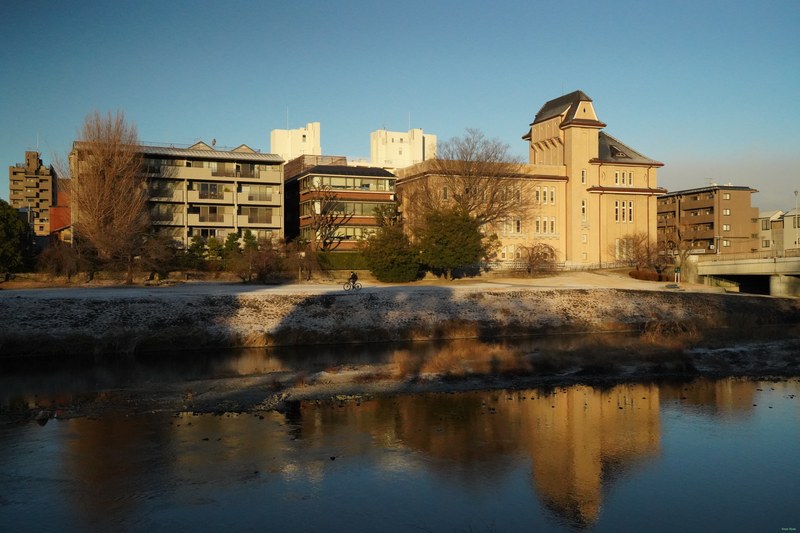 Kyoto - Kamo River By Morning Golden Hour - SA701720.nice