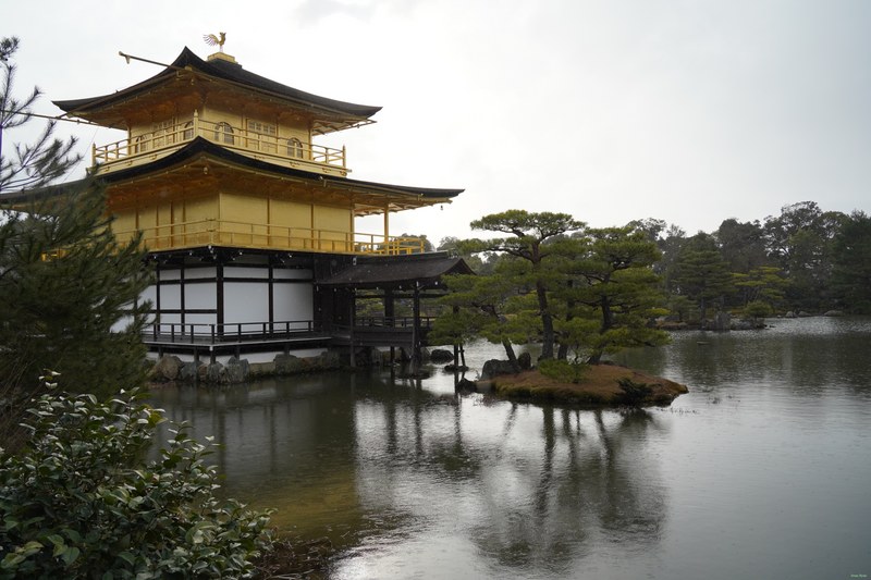 Kyoto - Kinkaku-ji - Golden Pavilion By Morning - SA701395.ok
