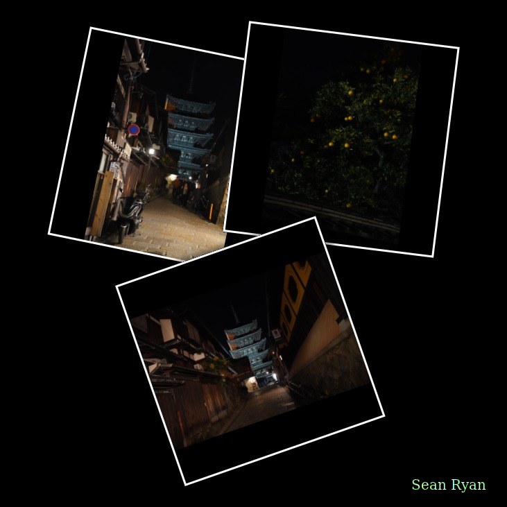 Kyoto - Night Views Of Yasaka Pagoda