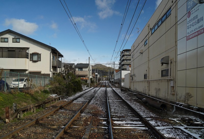 Kyoto - Railway Line With Snow - SA701764.editted