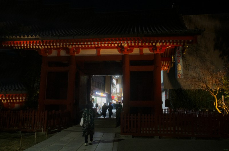 Tokyo - Asakusa - Senso-ji Shrine By Night - SA700086.editted