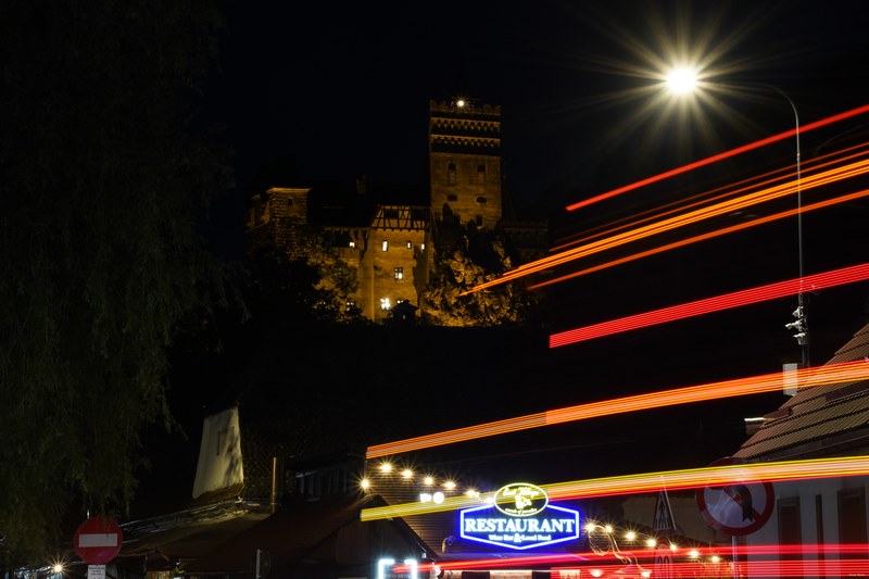 Transylvania - Bran Castle By Night - SA709615.ok